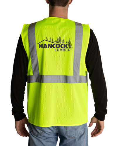 HVV042 Berne Adult Hi-Vis Class 2 Economy Vest