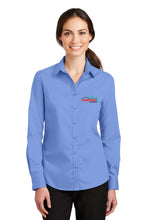 Load image into Gallery viewer, L663  Port Authority® Ladies SuperPro™ Twill Shirt