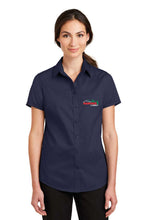 Load image into Gallery viewer, L664  Port Authority® Ladies Short Sleeve SuperPro™ Twill Shirt