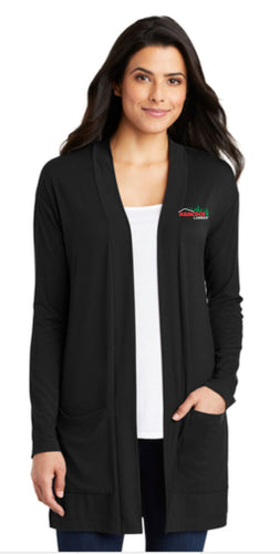 LK5434 Port Authority ® Ladies Concept Long Pocket Cardigan