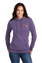 Load image into Gallery viewer, LPC78H  Port &amp; Company ® Ladies Core Fleece Pullover Hooded Sweatshirt