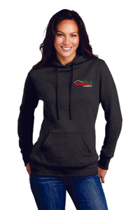 LPC78H  Port & Company ® Ladies Core Fleece Pullover Hooded Sweatshirt