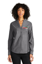 Load image into Gallery viewer, LW382 Port Authority® Ladies Long Sleeve Chambray Easy Care Shirt